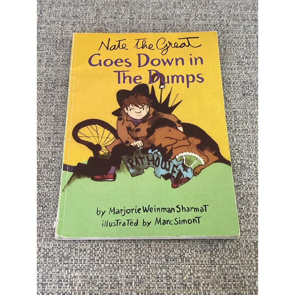 Nate The Great Book Lot 4 Marjorie Sharmat Kids Beginner Reader Chapter Books - Picture 7 of 9